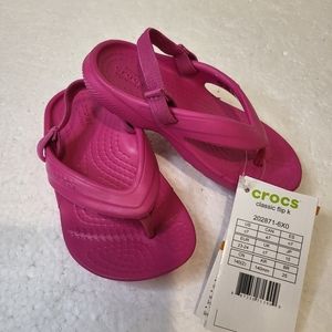 Crocs classic flip BNWT